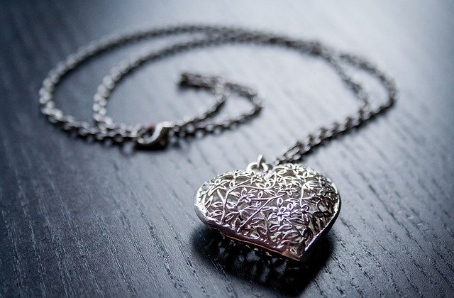Heart Shaped Pendant on a Chain